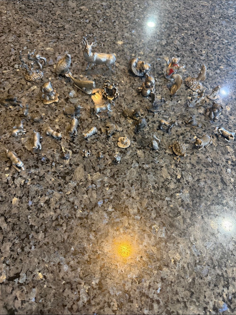 39 piece pewter set (5000A)